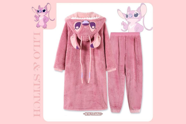 Lilo & Stitch Coral Fleece Pyjamas, mehrfarbig Lilo & Stitch Coral Fleece Pyjamas, mehrfarbig