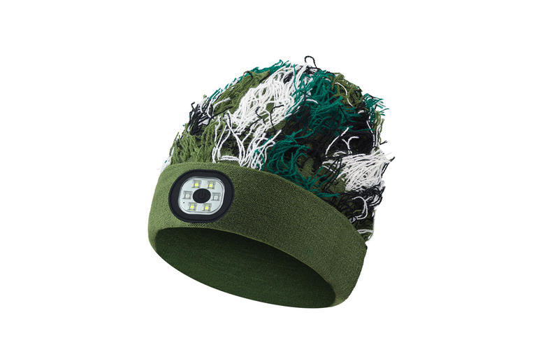 Led Outdoor Cap Light - Camouflage Hat With Detachable Led, 2 Colours, Battery Powered | Wowcher