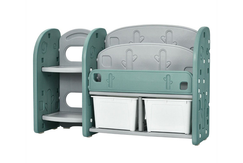 Kids Toy & Book Storage Shelves with Drawers! | Wowcher