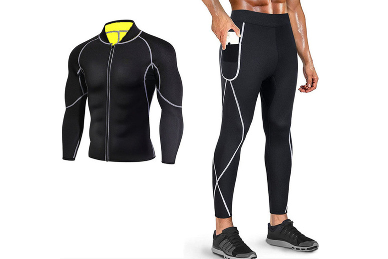 Men’s Thermal Sports Training Workout Set in 6 Sizes | Wowcher Men’s Thermal Sports Training Workout Set in 6 Sizes | Wowcher