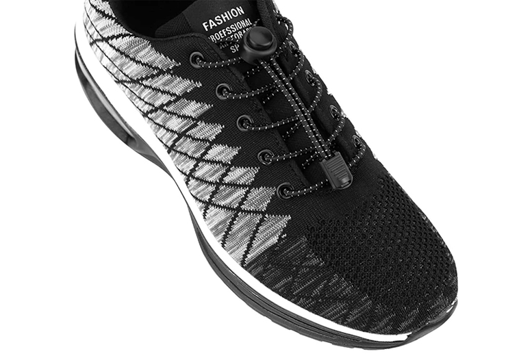 Unisex Navy 3 Pairs Elastic Reflective No Tie Shoelaces – Unisex, Elastic, for Trainers & Everyday Shoes | Wowcher