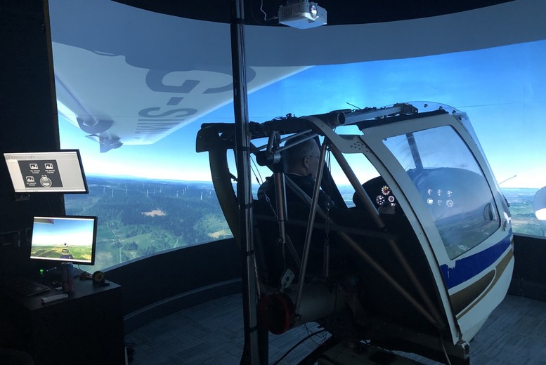 Flight Simulator Experience for 1 or 2 at Flight Sim Scotland, Strathaven Airfield - Immersive Simulator Sessions - School Holiday Availability | Wowcher