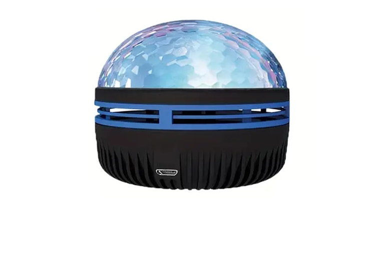 Multifunction LED Galaxy Projection Table Night Light – 360° Rotating, Star Projector, Modern Mood Lighting | Wowcher