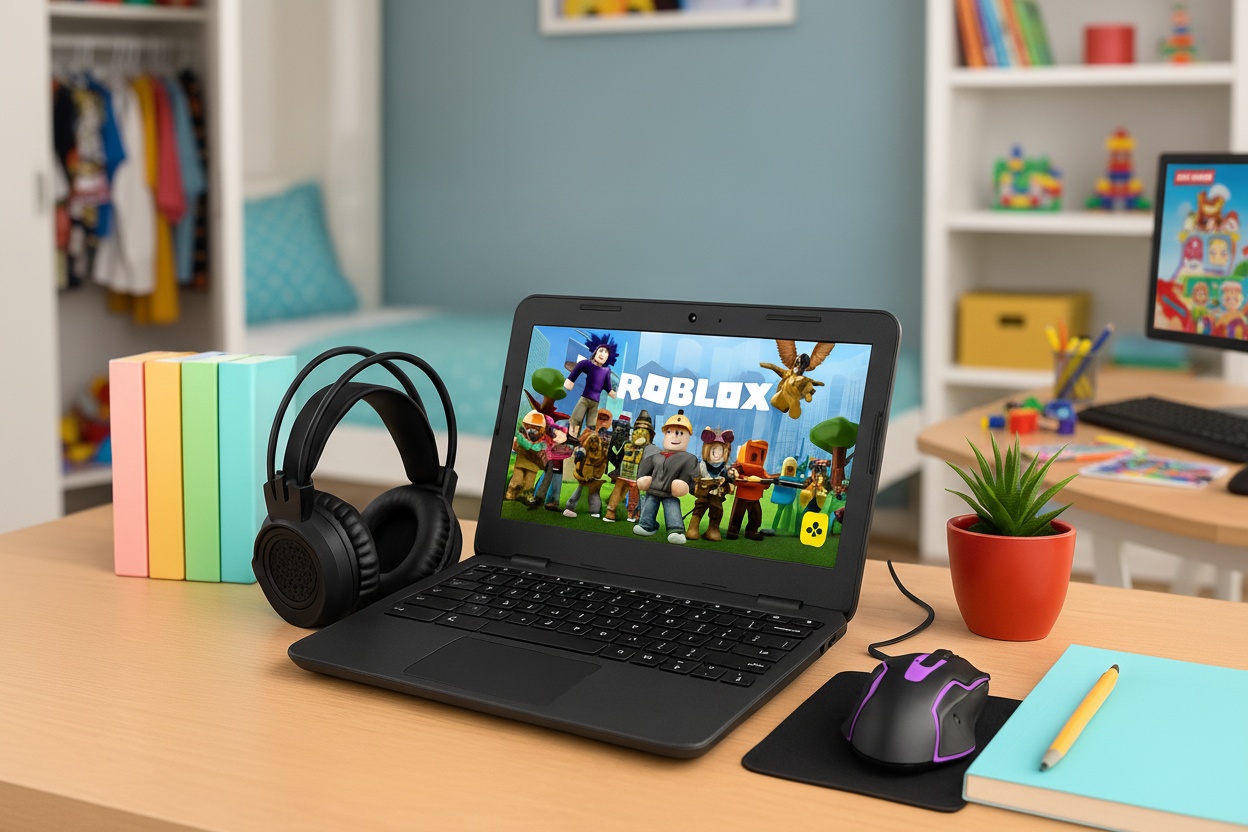 11" Kid's Cloud Gaming Chromebook - High Performance Portable Laptop | Wowcher
