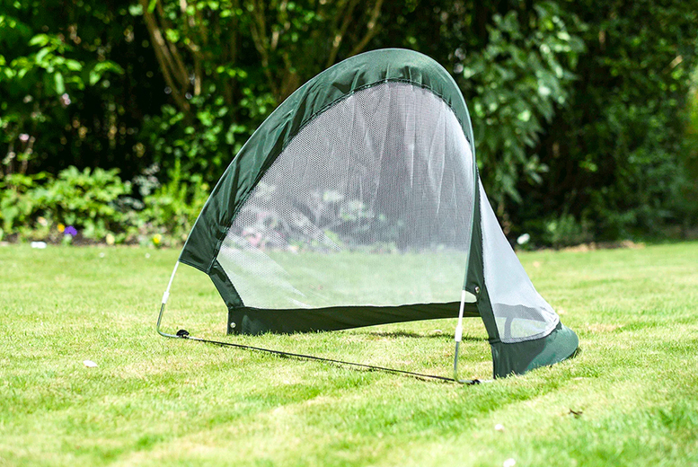 2-in-1 Pop-Up Football Goal Set for Garden & Outdoor Family Games – Portable, Quick-Setup, Ages 6+ | Wowcher