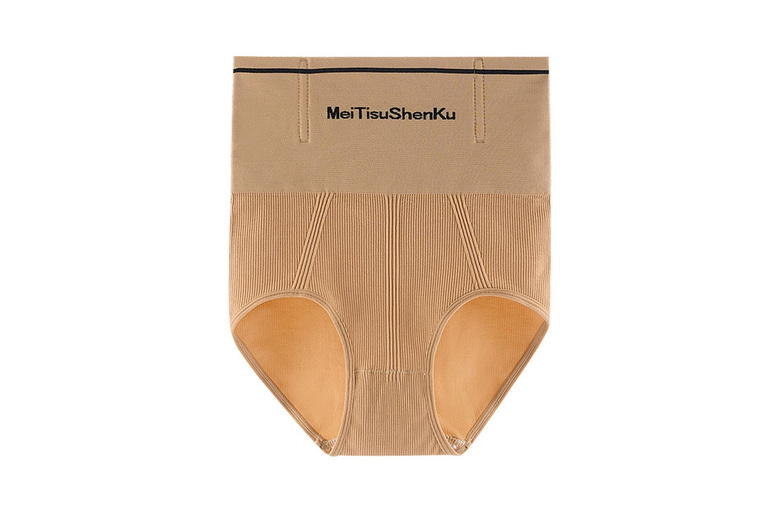 Red Women’s High Waist Tummy Control Briefs – Perfect for Summer Comfort | Wowcher