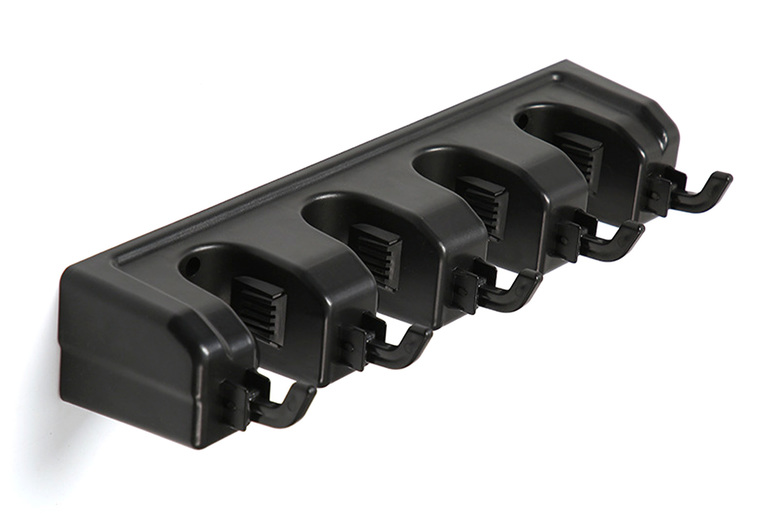 Broom & Garden Tool Wall Rack in 2 Colours & 3 Options | Wowcher