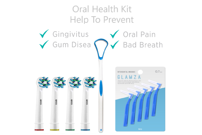 Professional 10pc Oral B Compatible Dental Care & Whitening Kit – At-Home Teeth Cleaning Solution | Wowcher Professional 10pc Oral B Compatible Dental Care & Whitening Kit – At-Home Teeth Cleaning Solution | Wowcher