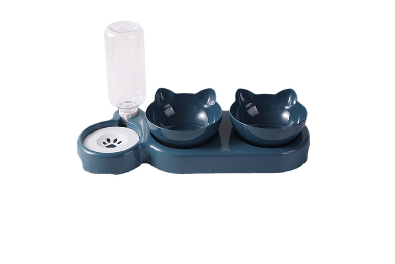 Automatic Self-Water Pet Food Bowl – 3 Colours | Wowcher