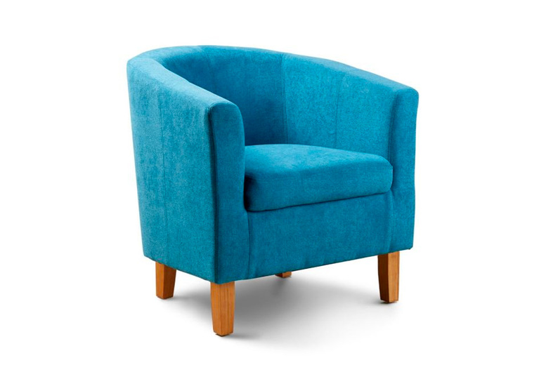 Fabric Tub Chair – Charcoal, Green, Red or Teal | Wowcher Fabric Tub Chair – Charcoal, Green, Red or Teal | Wowcher