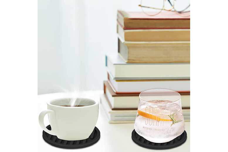 6-Piece Premium Silicone Drink Coasters | Wowcher