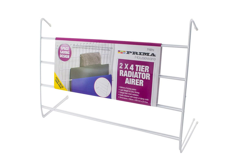 Set of 2 Radiator Laundry Airers – Space-Saving Drying Racks | Wowcher