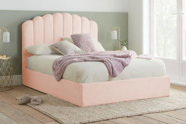 Alaska Teddy Fleece Bed Frame – Modern & Elegant | Wowcher Alaska Teddy Fleece Bed Frame – Modern & Elegant | Wowcher