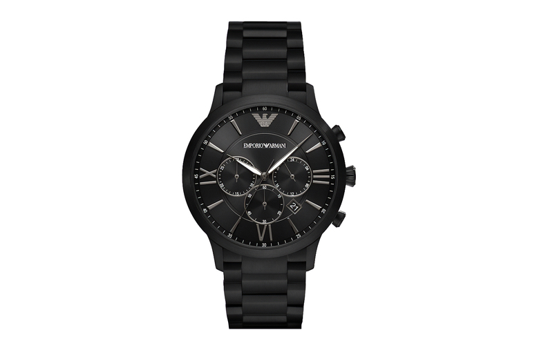 Emporio Armani AR11349 Men’s Quartz Chronograph Stainless Steel Watch – Water-Resistant, Black Dial, Luxury Style | Wowcher Emporio Armani AR11349 Men’s Quartz Chronograph Stainless Steel Watch – Water-Resistant, Black Dial, Luxury Style | Wowcher