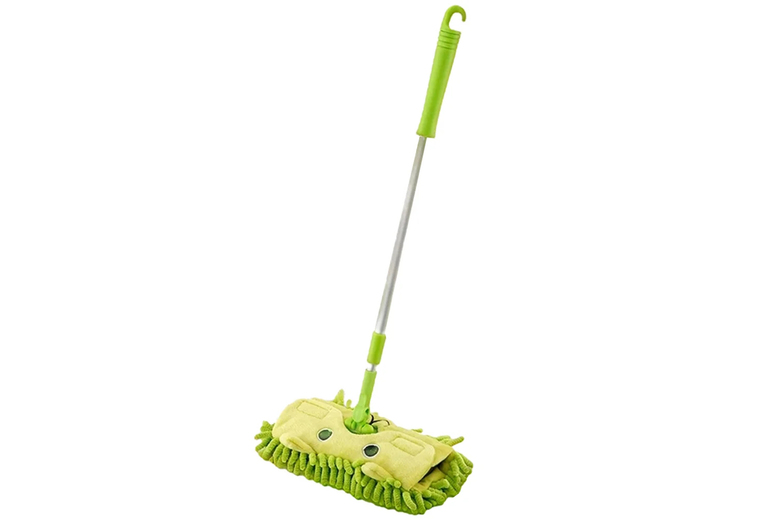 Cartoon  Cleaning Mop for Kids – 4 Colours | Wowcher