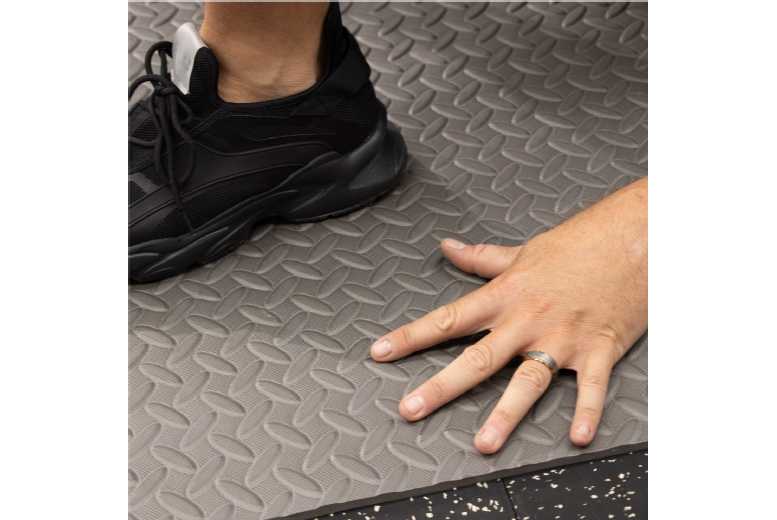 Phoenix Fitness Ultimate Gym Exercise Mat – Heavy-Duty EVA Foam, Non-Slip, Multi-Purpose Home Gym Flooring | Wowcher