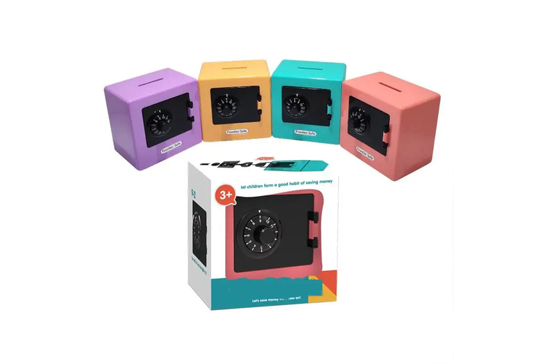 Children’s Coin Saving Piggy Bank – 4 Colours | Wowcher