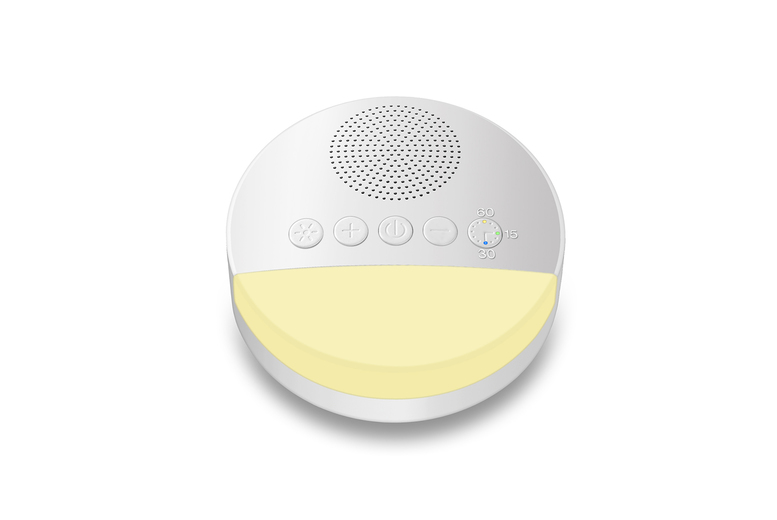 LED Sleep Table Lamp with White Noise & Music – USB Rechargeable, Portable Night Light | Wowcher