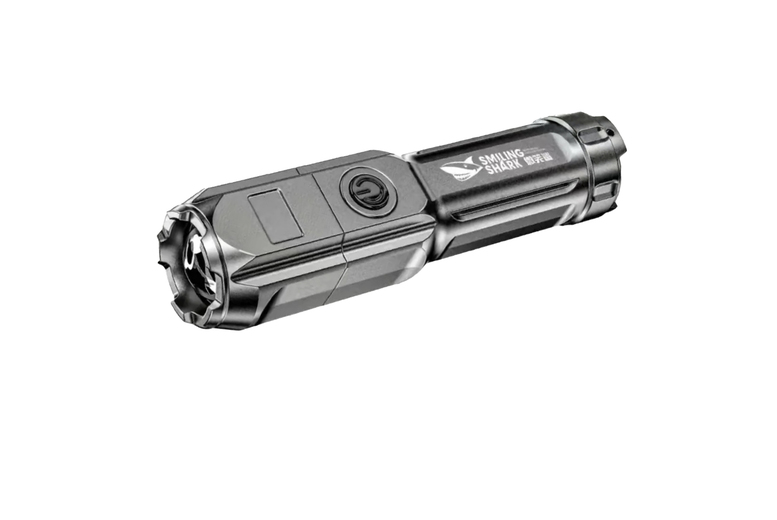 Rechargeable USB LED Torch – Compact, 3W, 500m Range, Energy Efficient | Wowcher