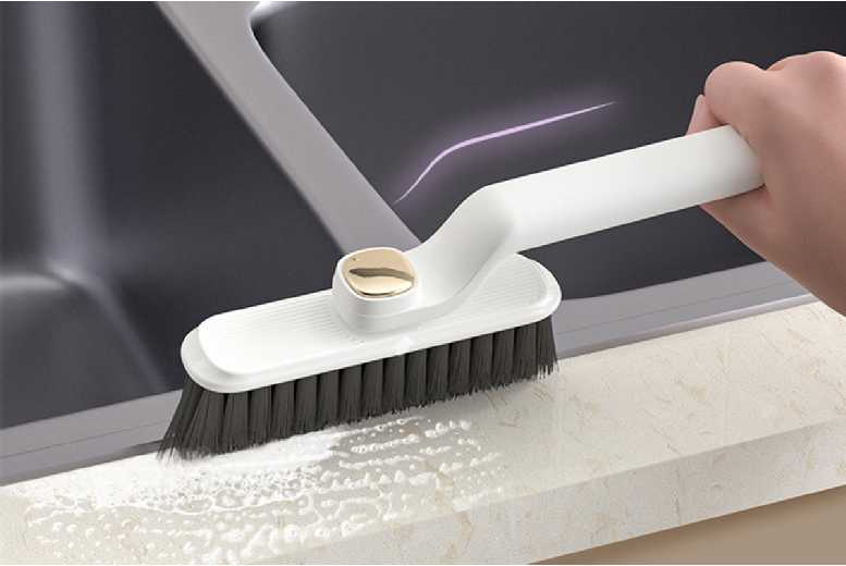 Dynamic Duo: 2Pcs Rotating Crevice Cleaning Brushes | Wowcher
