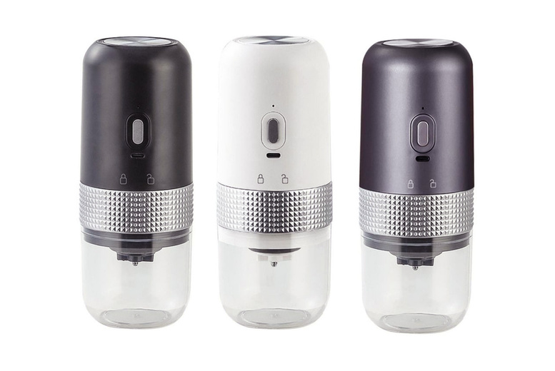 Adjustable Electric Coffee Bean Grinder – 5-Level, Portable, Rechargeable, 25g Capacity | Wowcher