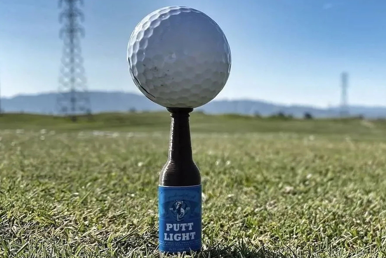 Mini Beer Bottle Golf Tees Set | Wowcher