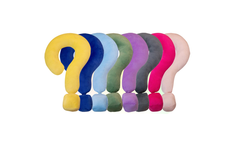 Ergonomic Neck Pillow – Question Mark Shape with Memory Foam | Wowcher Ergonomic Neck Pillow – Question Mark Shape with Memory Foam | Wowcher
