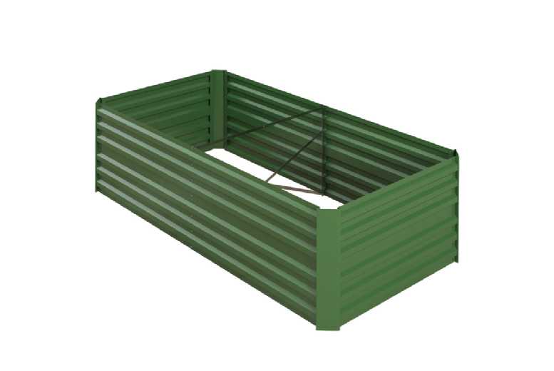 Weather-Resistant Galvanised Steel Planters - Large 180 x 90cm | Wowcher