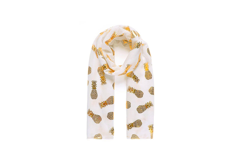 Unisex Black Lightweight Scarf – 8 Colour Options | Wowcher