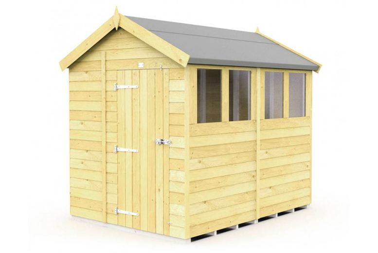 6ft x 8ft Apex Garden Storage Shed – Weatherproof & Versatile Options | Wowcher 6ft x 8ft Apex Garden Storage Shed – Weatherproof & Versatile Options | Wowcher