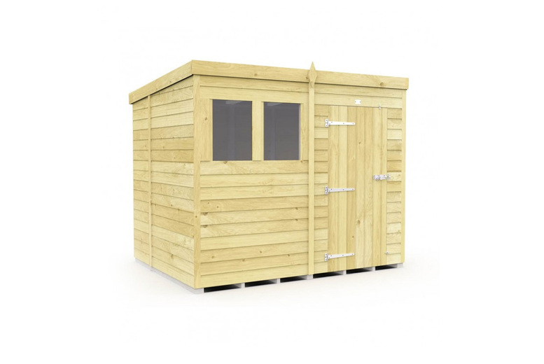6ft x 8ft Outdoor Pent Storage Shed – Customisable Weatherproof Wooden Design | Wowcher 6ft x 8ft Outdoor Pent Storage Shed – Customisable Weatherproof Wooden Design | Wowcher