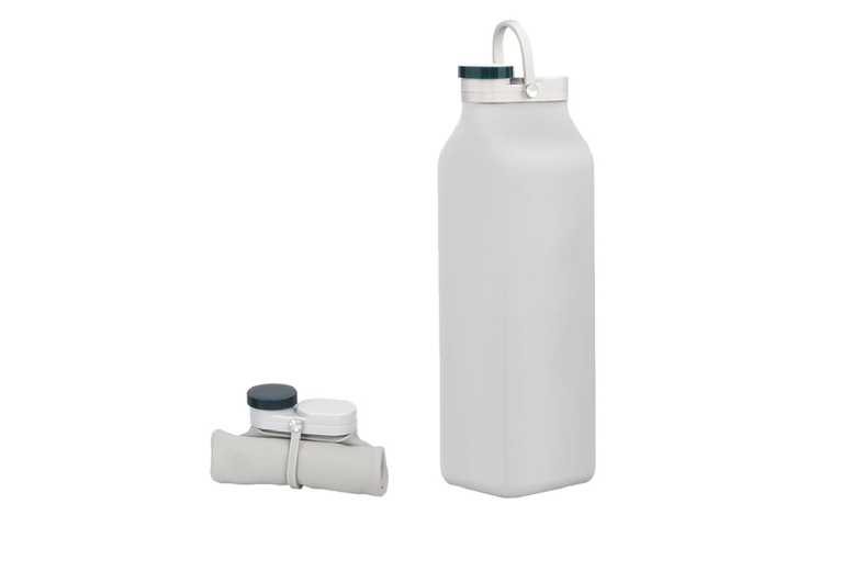 600ml Collapsible Silicone Camping Water Bottle – Leakproof, Lightweight & Eco-Friendly | Wowcher