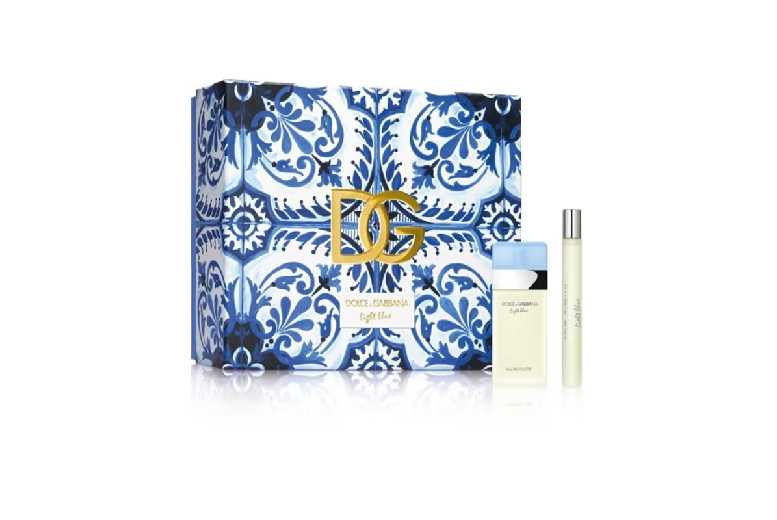 Dolce & Gabbana Light Blue Eau de Toilette Gift Set – Floral Fruity Women’s Fragrance, 25ml + 10ml | Wowcher