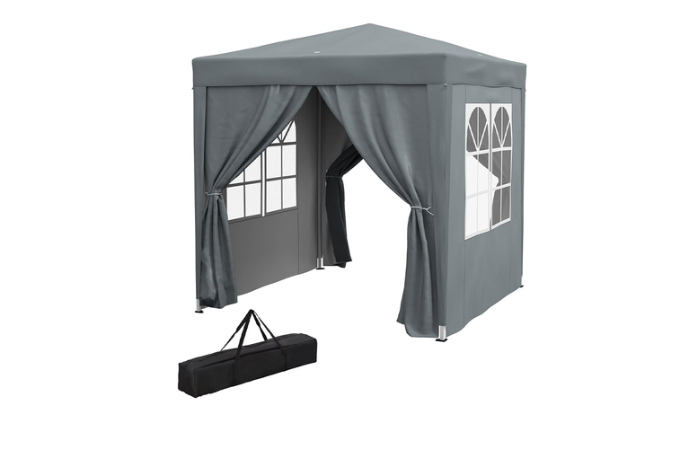 Weather-Resistant Outdoor Garden Gazebo Marquee with Removable Walls | Wowcher