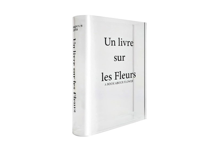 Acrylic Book Vase – Contemporary Decorative Accent, Durable Acrylic, 4 Colour Options | Wowcher