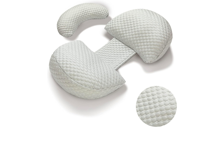 U-shape Maternity Pillow, Grey | Wowcher