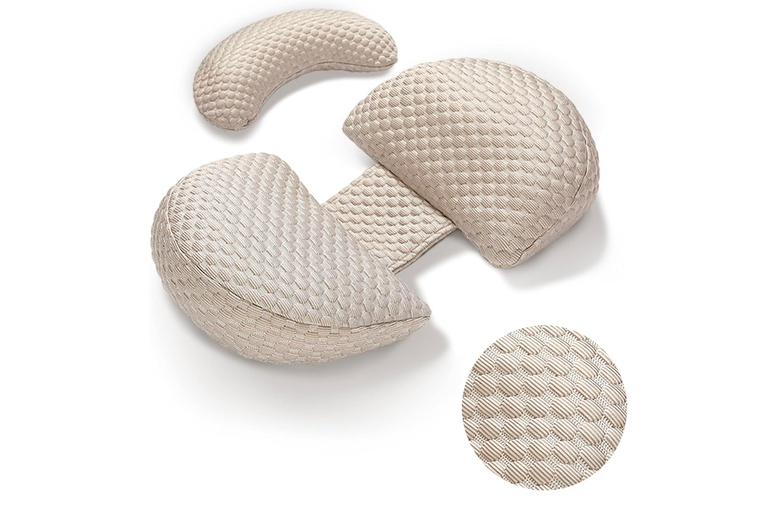 U-shape Maternity Pillow, Gold | Wowcher