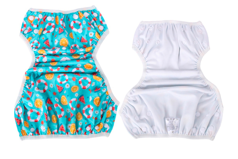 2-in-1 Reusable Swim Nappy & Potty Training Pants – Waterproof, Machine Washable, Unisex, 1-3 Years, Fun Prints (Polyester) | Wowcher 2-in-1 Reusable Swim Nappy & Potty Training Pants – Waterproof, Machine Washable, Unisex, 1-3 Years, Fun Prints (Polyester) | Wowcher