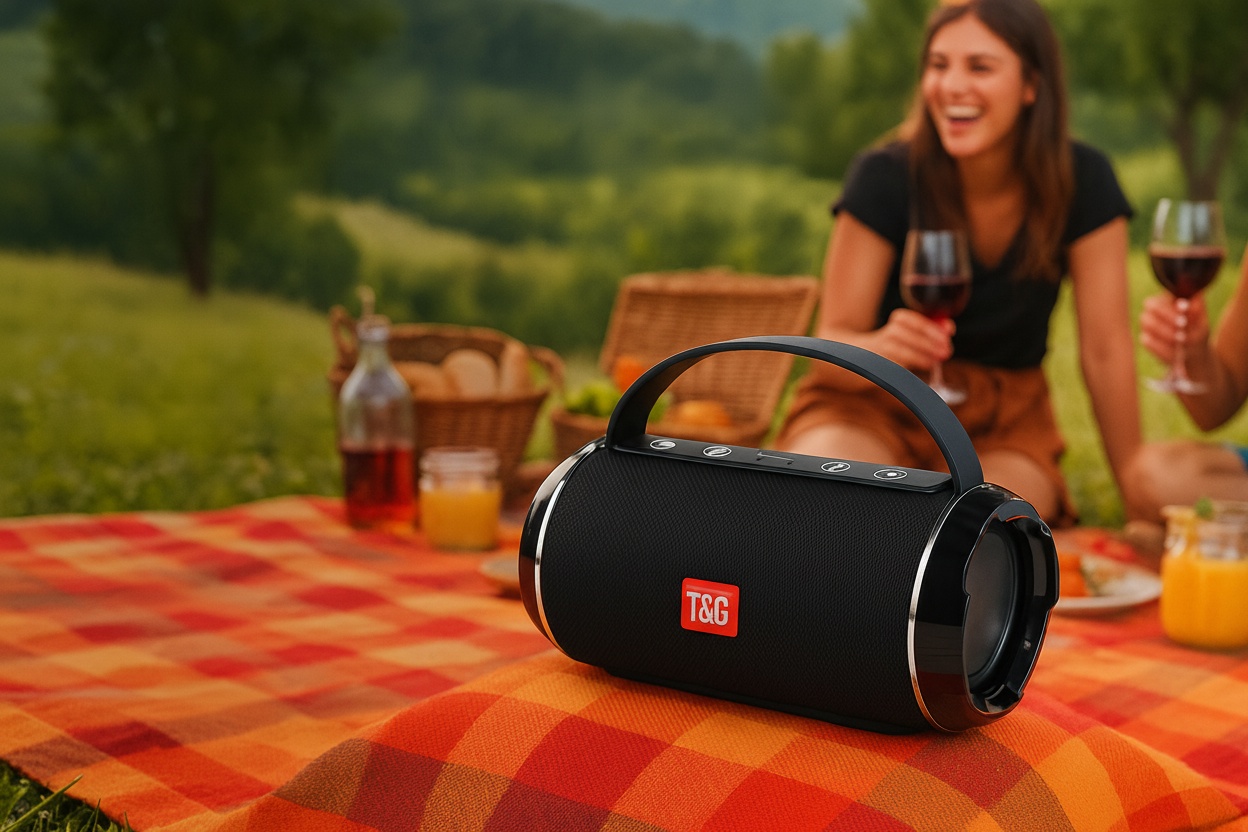 Portable Wireless Bluetooth Speaker - 5 Colours | Wowcher