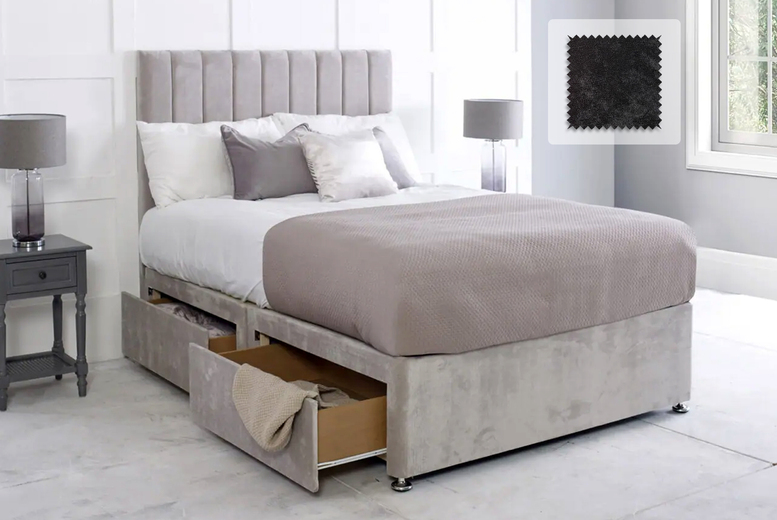 Ottoman Divan Bed with Storage Options | Wowcher Ottoman Divan Bed with Storage Options | Wowcher