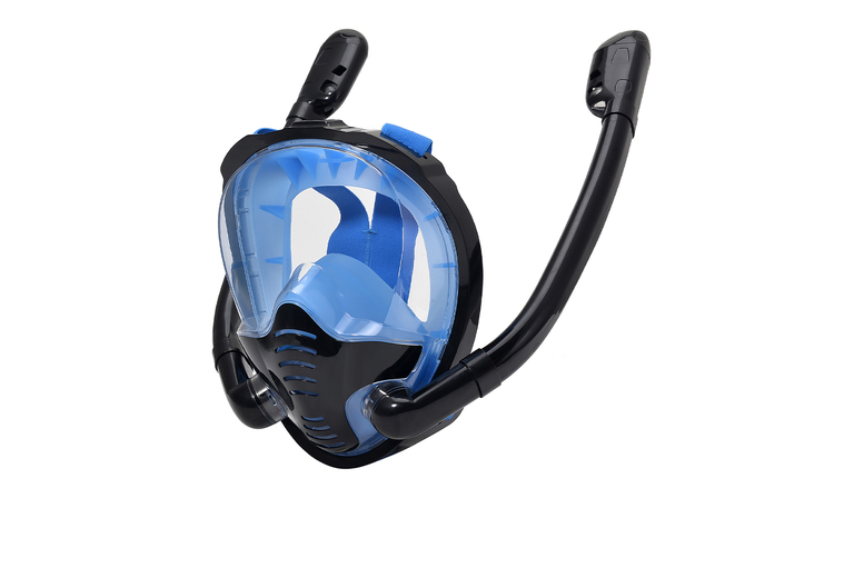 Double Tube Snorkel & Diving Mask Set – Premium Anti-Fog Gear for Beginners & Hobby Divers | Wowcher