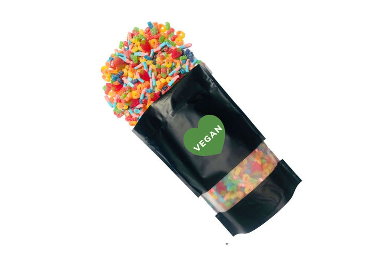 50% Off Vegan Monster Sweet Pouch/Bucket Voucher | Wowcher