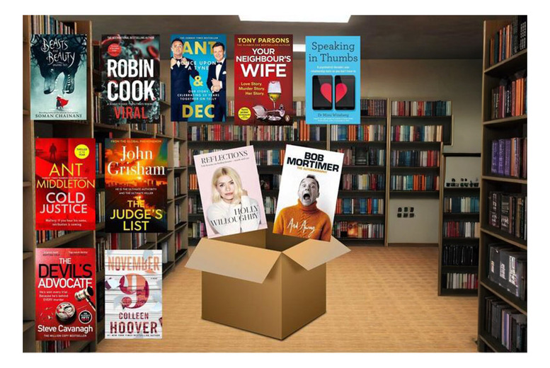 50% off Mystery Book Box | Wowcher