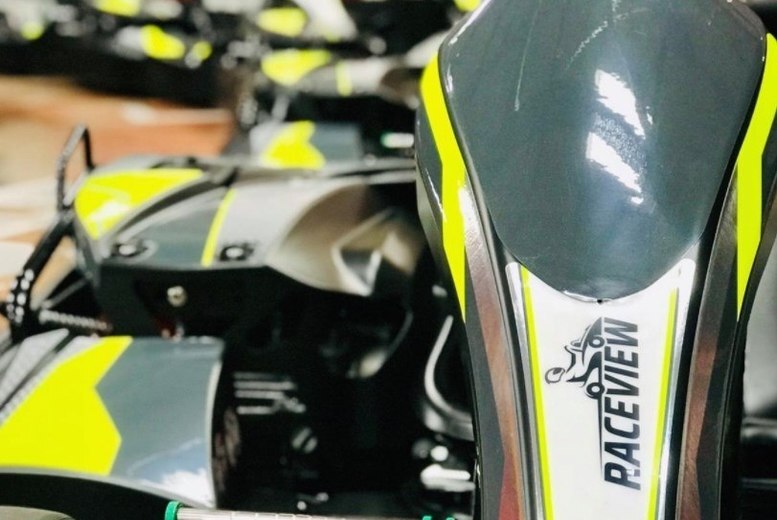Indoor Grand Prix Karting Experience for Six Drivers with Hot Drink – Raceview Karting Ballymena – 1 Location – Includes Qualifying, Heats & Final | W