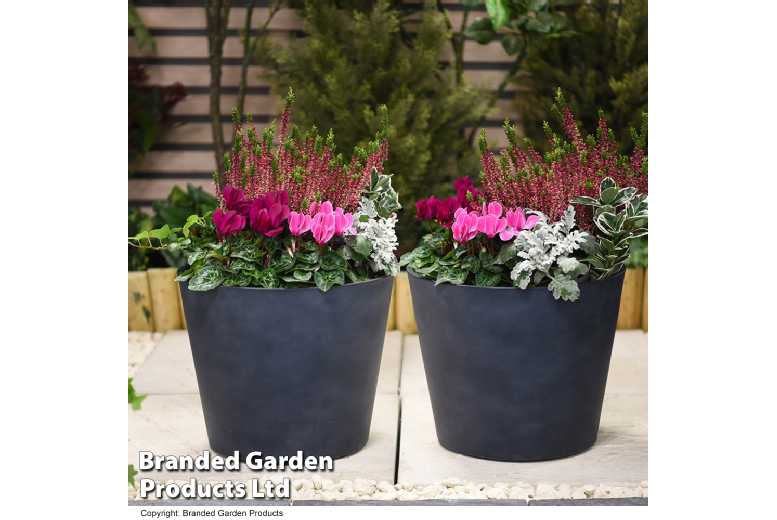 Elegant Large Stone-Effect Garden Planter | Wowcher