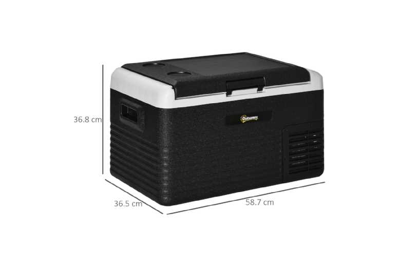 30L Portable Camping Car Fridge Freezer – Efficient Compressor, Dual Power, Compact | Wowcher