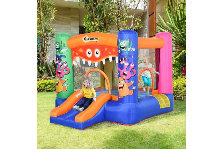 Bouncy Castle Inflatable Basket | Wowcher Bouncy Castle Inflatable Basket | Wowcher