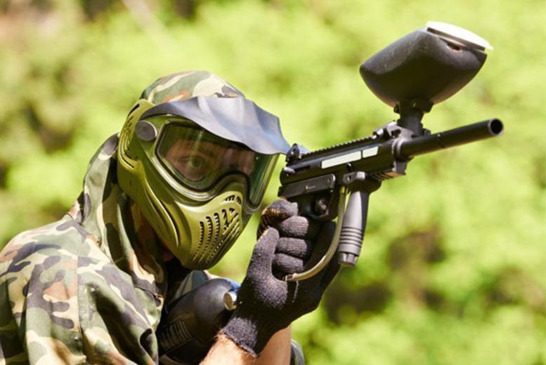 Â£10 For A Paintball Day For Up To 5 People Including Lunch And 100 ...