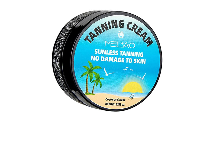 Hydrating Tanning Body Lotion with Shea Butter & Coconut Oil – Streak-Free Glow for All Skin Types | Wowcher