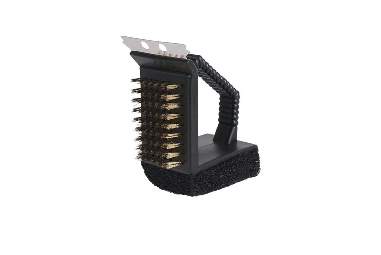 3-in-1 BBQ Grill Cleaning Brush – Multi-Surface, Streak-Free, Fast-Action | Wowcher 3-in-1 BBQ Grill Cleaning Brush – Multi-Surface, Streak-Free, Fast-Action | Wowcher